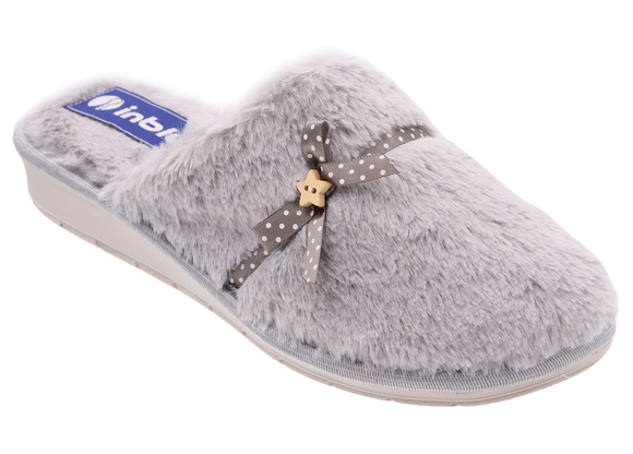 Damen Hausschuhe warme Hausschuhe Schleife