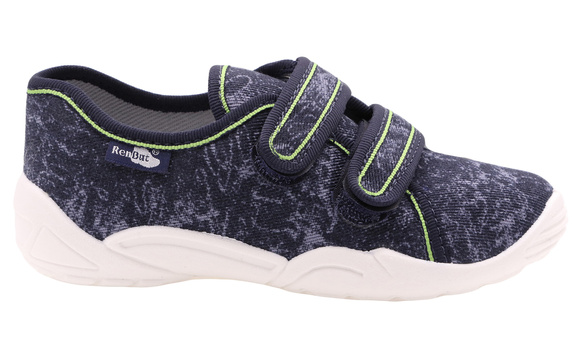 Kinder Hausschuhe Textilschuhe mit Klettverschluss