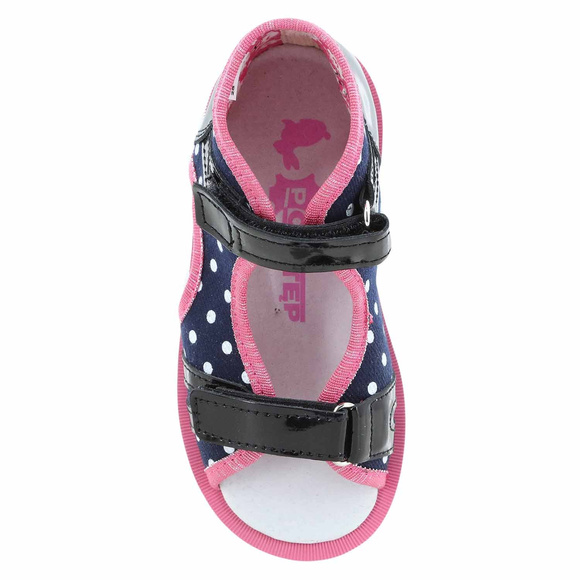 Kinderhausschuhe, Präventionsschuhe mit Klettverschluss