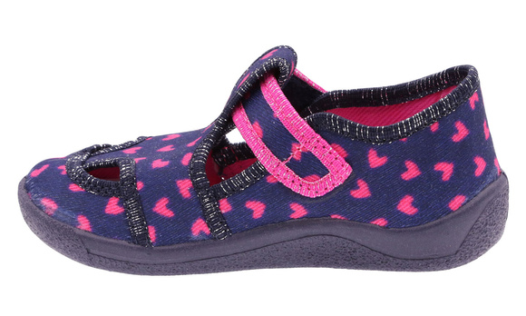 Kinder Hausschuhe Textilschuhe mit Klettverschluss