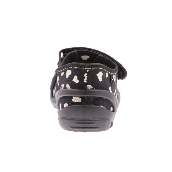 Kinder Textil Hausschuhe, Klettsandalen