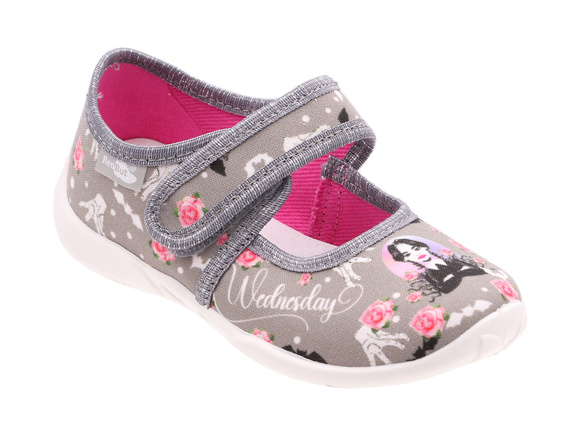 Kinder Hausschuhe Textilschuhe mit Klettverschluss