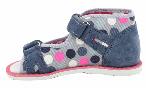 Kinderhausschuhe, Präventionsschuhe mit Klettverschluss