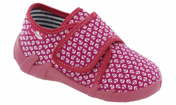 Kinder Hausschuhe Textilschuhe mit Klettverschluss