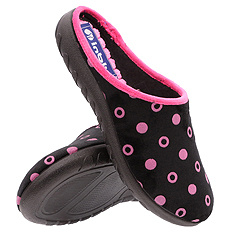 Damen Hausschuhe warm massieren Home Schuhe Polka Dots