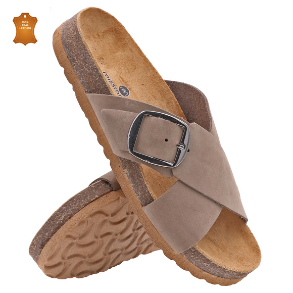 Damen-Schutz-Flip-Flops mit Schnalle