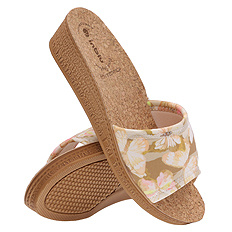 Damen Hausschuhe Hausschuhe Flip Flops auf Kork