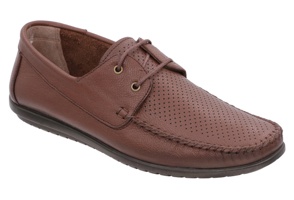 Herrenschuhe Halbschuhe Mokassins zum Schnüren