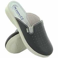 Medizinische Damenpantoffeln mit Gummizug