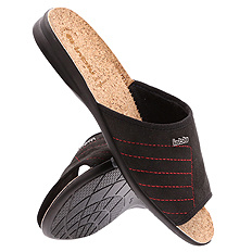 Offene Hausschuhe für Herren mit niedrigem Absatz