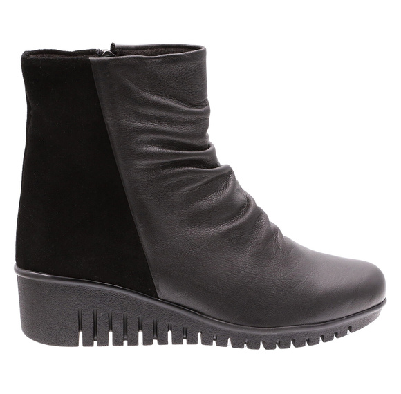 Damen Winterschuhe Stiefeletten mit Reißverschluss