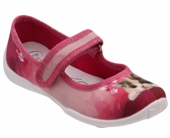 Kinder Hausschuhe Textilschuhe mit Klettverschluss