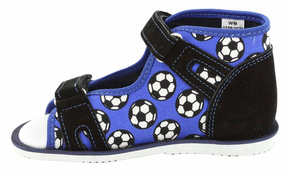 Kinderhausschuhe, Präventionsschuhe mit Klettverschluss