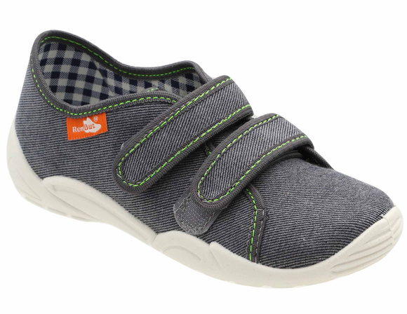 Kinder Hausschuhe Textilschuhe mit Klettverschluss