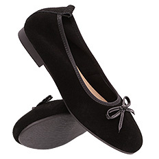 Damenschuhe durchbrochene Ballerinas
