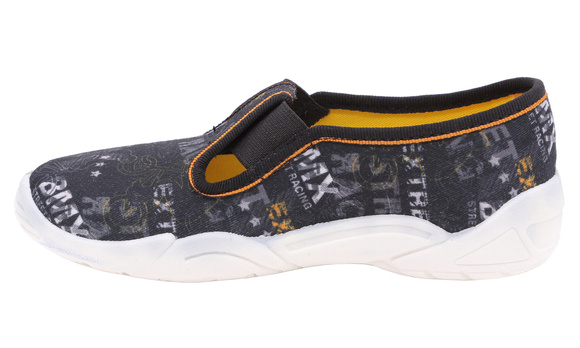 Kinderhausschuhe Textilschuhe mit Gummizug