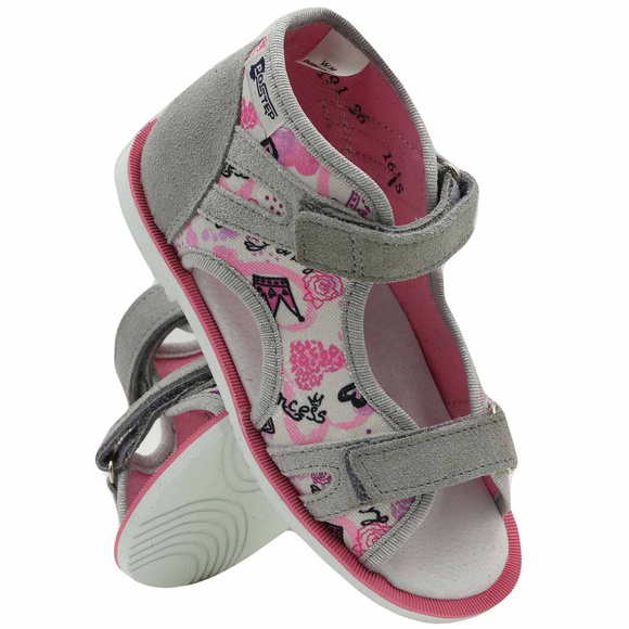 Kinder-Pantoffeln zur Vorsorge mit Klettverschluss