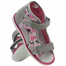 Kinder-Pantoffeln zur Vorsorge mit Klettverschluss