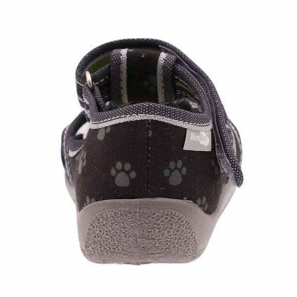 Kinder Hausschuhe Textilschuhe mit Klettverschluss