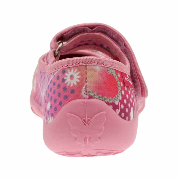 Kinder Hausschuhe Textilschuhe mit Klettverschluss