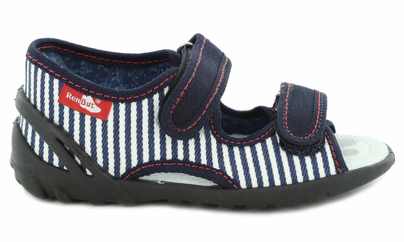 Kinder Textil Hausschuhe, Klettsandalen