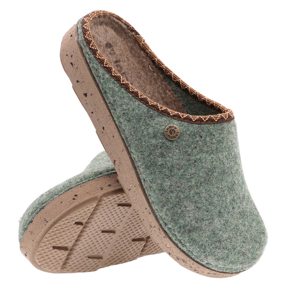 Damenpantoffeln bequeme Hausschuhe Filz