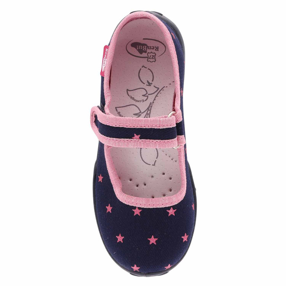 Kinder Hausschuhe Textilschuhe mit Klettverschluss