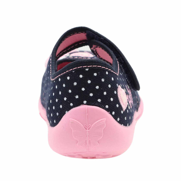 Kinder Hausschuhe Textilschuhe mit Klettverschluss