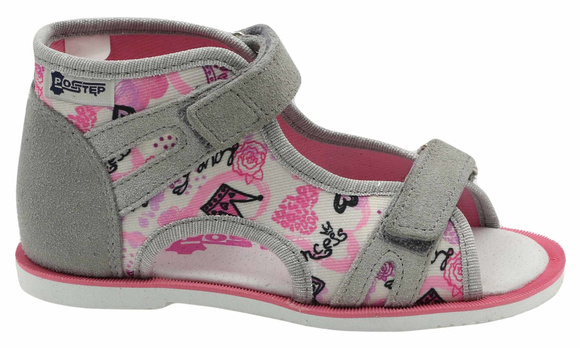Kinder-Pantoffeln zur Vorsorge mit Klettverschluss