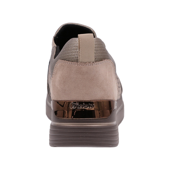 Damen Sportschuhe Sneakers mit Reißverschluss