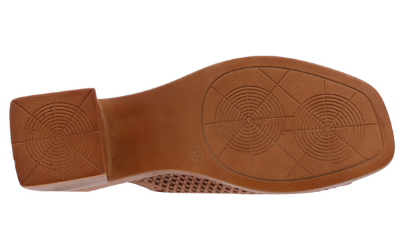 Damen-Flip-Flops mit durchbrochenem Blockmuster