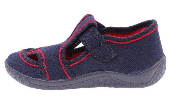 Kinder Hausschuhe Textilschuhe mit Klettverschluss