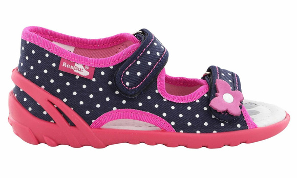 Kinder Textil Hausschuhe, Klettsandalen