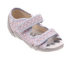 Kinder Textil Hausschuhe Sandalen mit Klettverschluss
