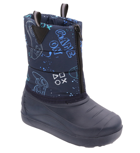 Kinder-Schneestiefel mit Reißverschluss GAMER