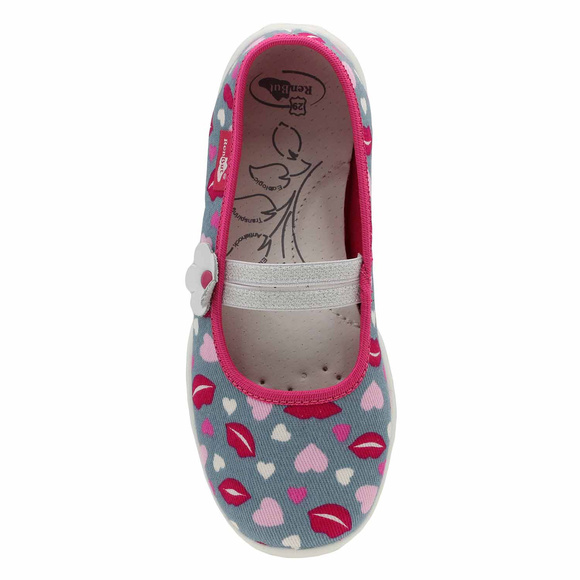 Kinderhausschuhe Textilschuhe mit Gummizug