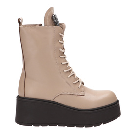 Damen Winterstiefel zum Schnüren mit Reißverschluss