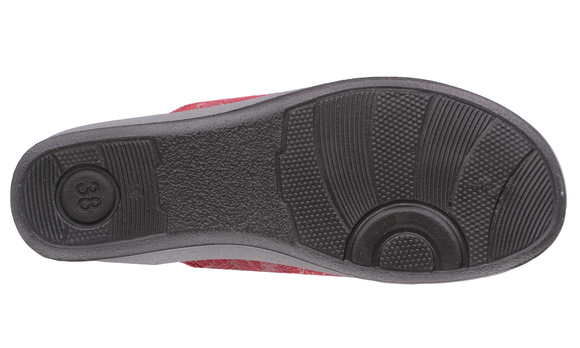 Hohe Hausschuhe für Damen mit Gummizug