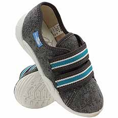 Kinder Hausschuhe Textilschuhe mit Klettverschluss