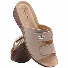 Damen-Schutz-Flip-Flops mit Klettverschluss