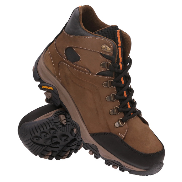 Herren/Jugendliche Leder-Trekkingstiefel
