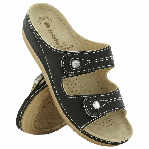 Damen-Schutz-Flip-Flops mit Klettverschluss