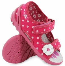 Kinder Textil Hausschuhe, Klettsandalen