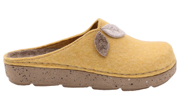 Damen Hausschuhe Filz Hausschuhe Blätter