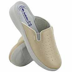 Medizinische Damenpantoffeln mit Gummizug