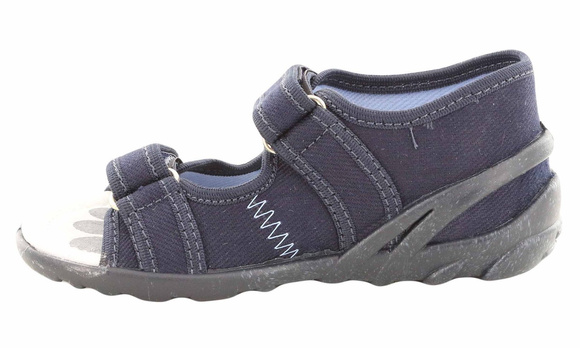 Kinder Textil Hausschuhe, Klettsandalen