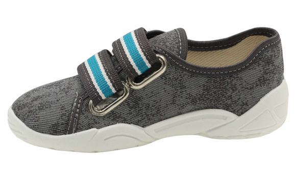 Kinder Hausschuhe Textilschuhe mit Klettverschluss