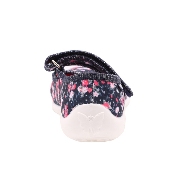 Kinder Hausschuhe Textilschuhe mit Klettverschluss