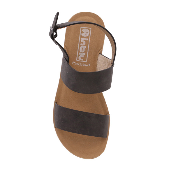 Verstellbare niedrige Sandalen für Frauen
