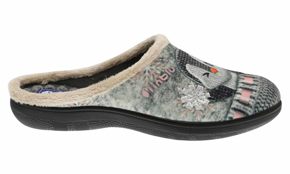 Damen Hausschuhe Hausschuhe Pinguin Schnee